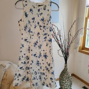 CHAPS Sleeveless Floral Print Dress